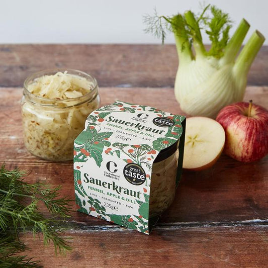 The Cultured Collective Fennel, Apple & Dill Sauerkraut 235g