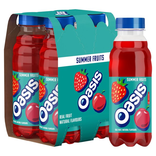 Oasis Summer Fruits 4 x 375ml