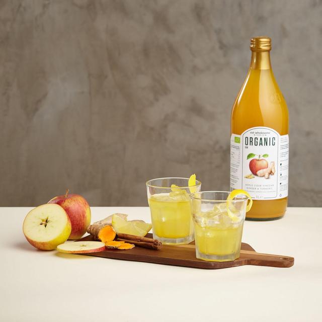 Eat Wholesome Organic Ginger & Turmeric Raw Apple Cider Vinegar 1L