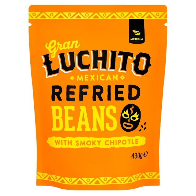 Gran Luchito Chipotle Refried Beans 430g