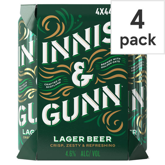 Innis & Gunn Lager Beer 4X440ml