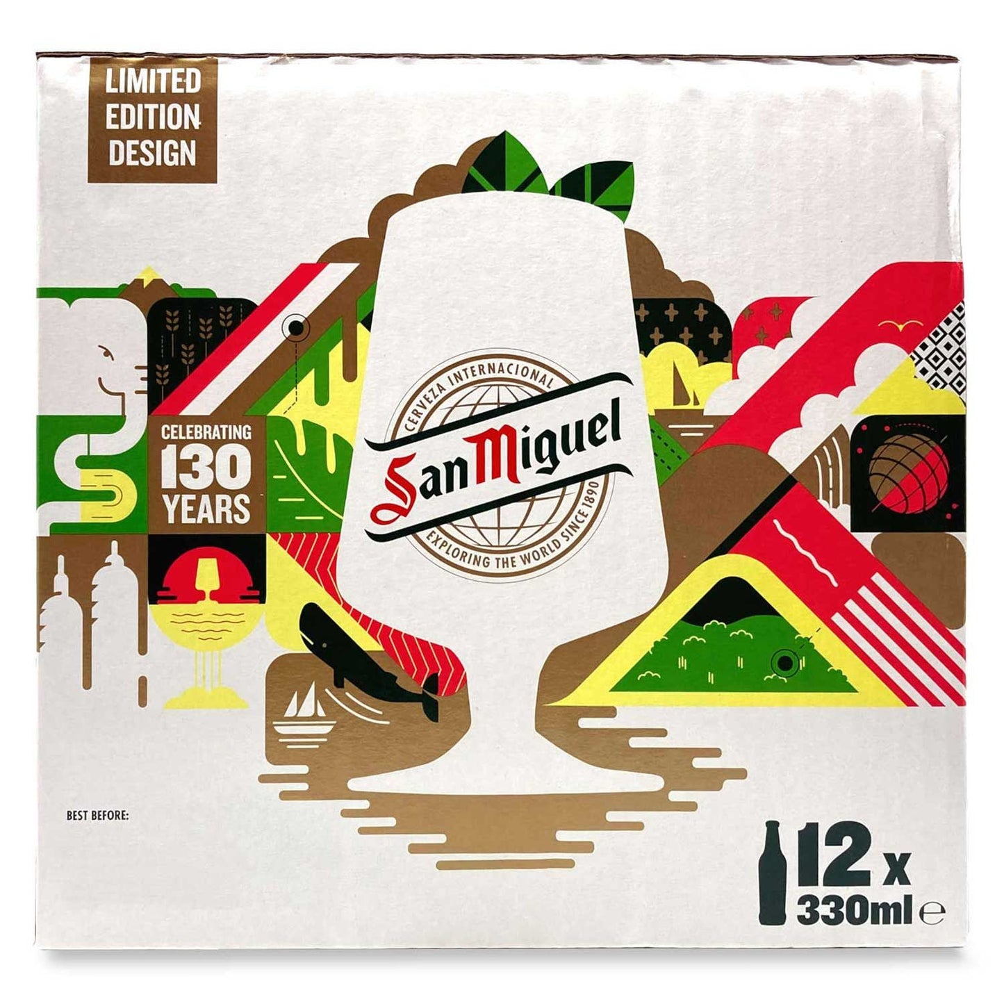 San Miguel Premium Lager Beer 12x330ml