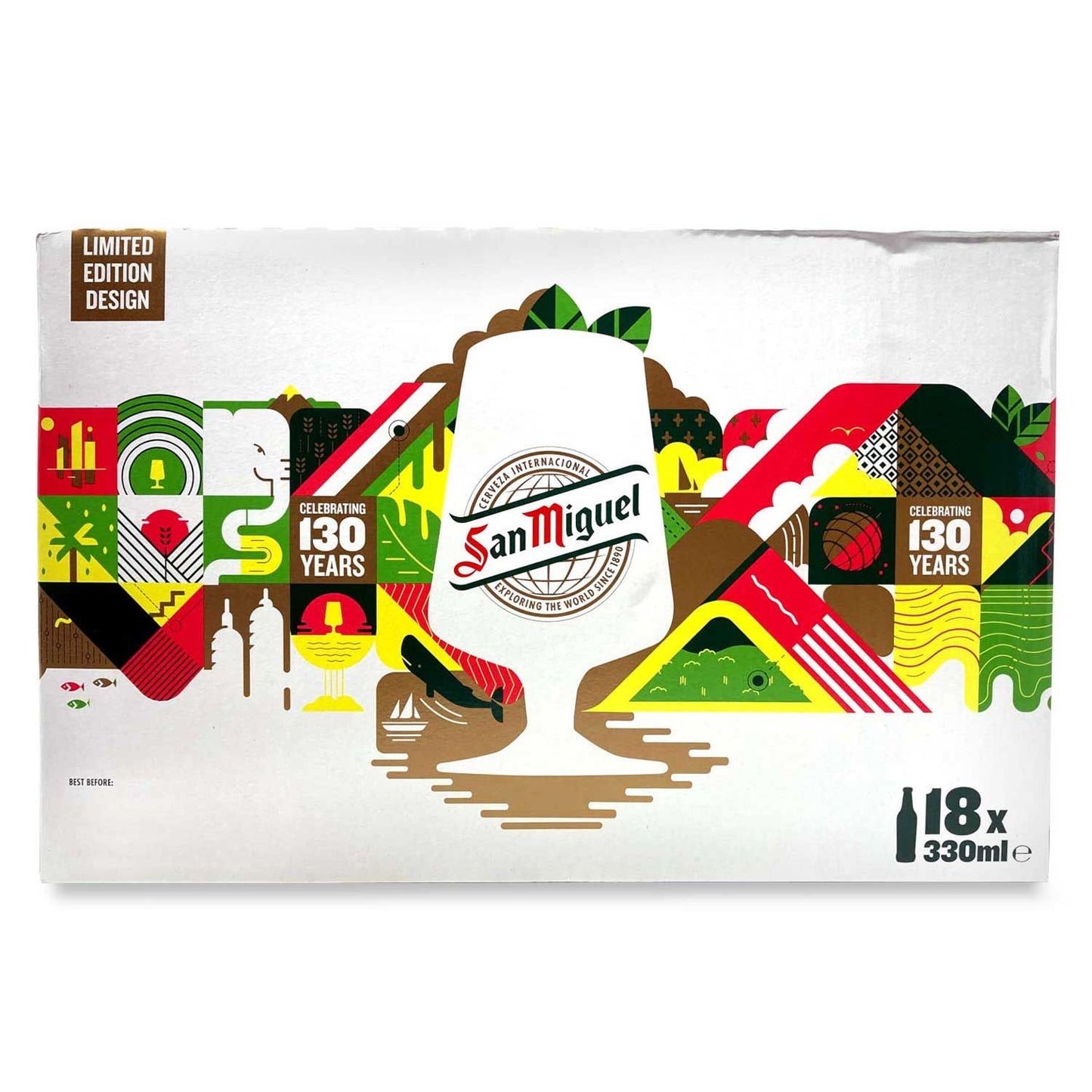 San Miguel Premium Lager Beer 18x330ml
