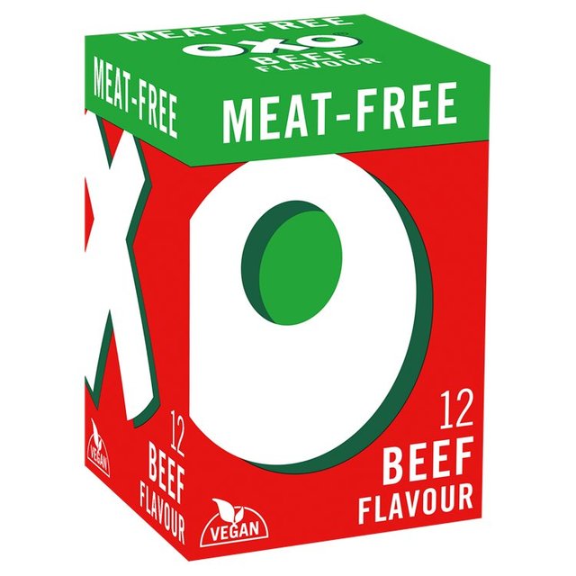 Oxo Vegan Beef Stock Cubes 71g
