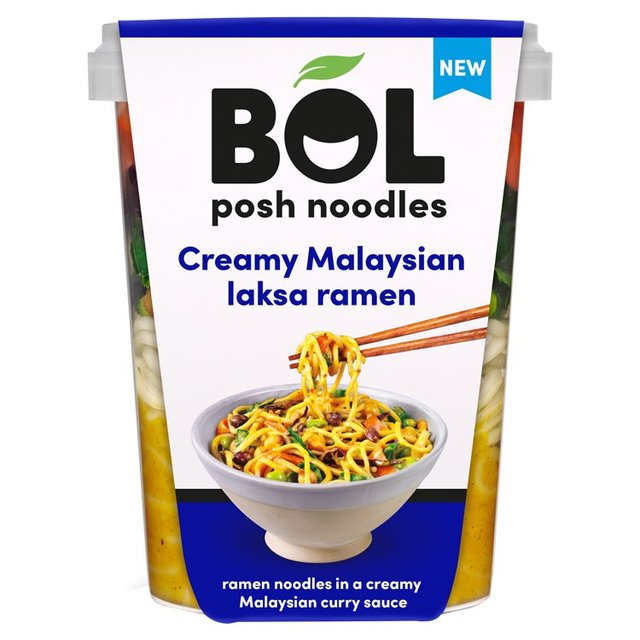 BOL Creamy Malaysian Laksa Ramen Posh Noodles 345g