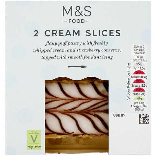 M&S Cream Slices