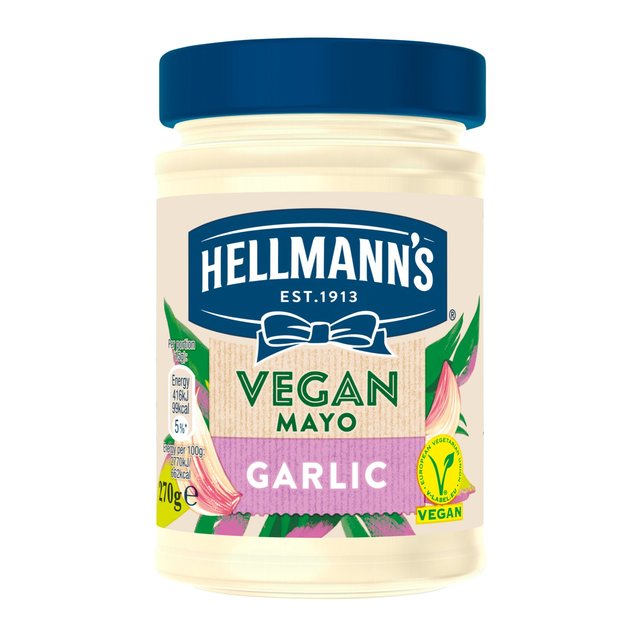 Hellmann's Vegan Garlic Mayonnaise 270g