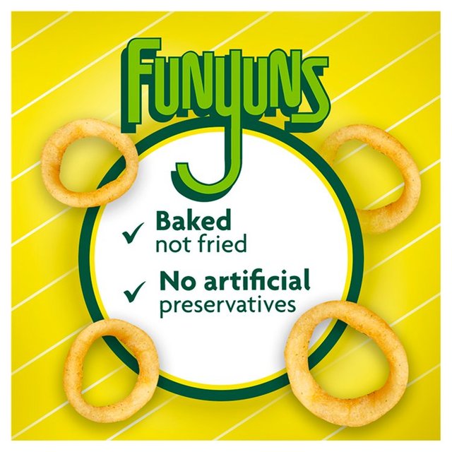 Smiths Funyuns Sharing Onion Rings Snacks 125g
