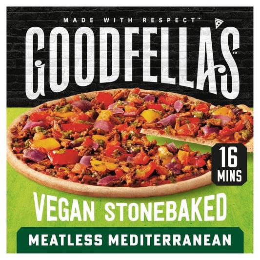 Goodfella's Vegan Stonebaked Meatless Mediterranean Pizza 387g