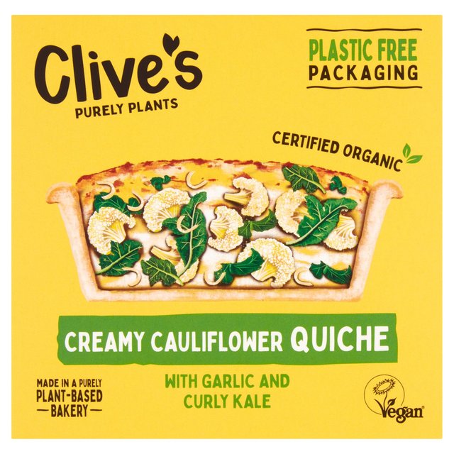 Clive's Creamy Cauliflower Quiche 165g
