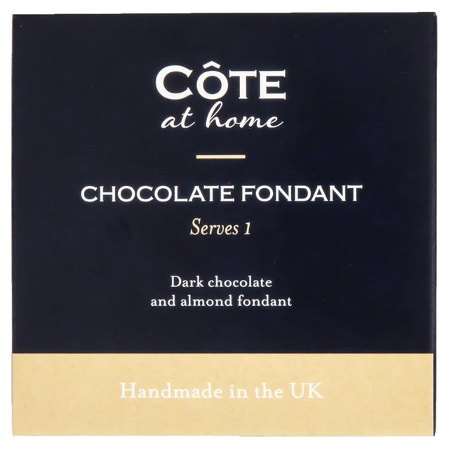 Cote at Home Dark Chocolate and Almond Fondant