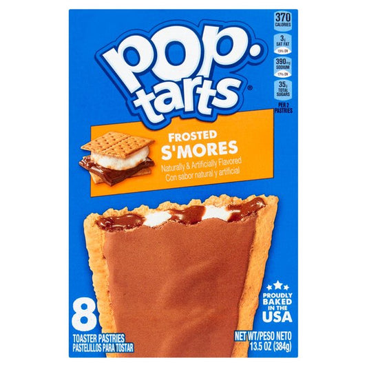Kelloggs PopTarts Frosted Smores 384g