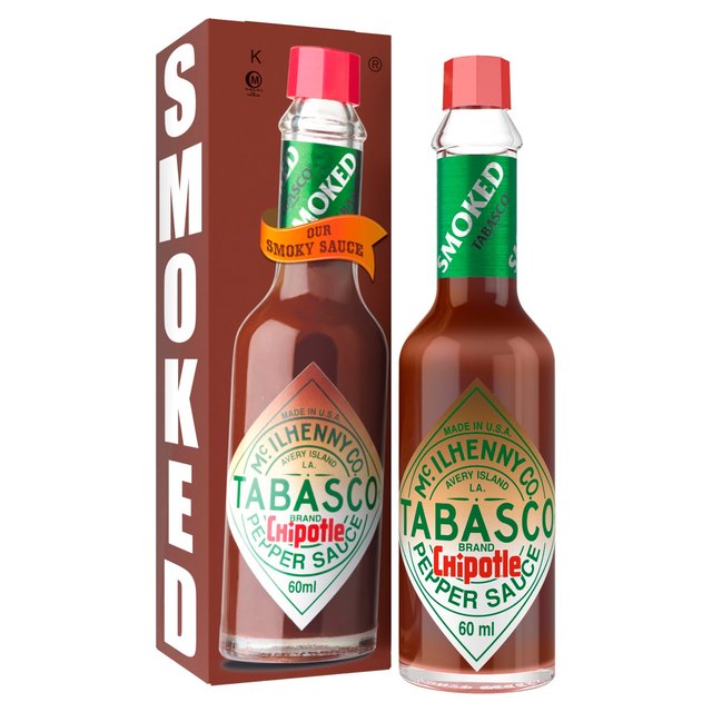 Tabasco Smoky Chipotle Hot Pepper Sauce 60ml