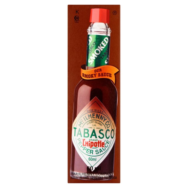 Tabasco Smoky Chipotle Hot Pepper Sauce 60ml