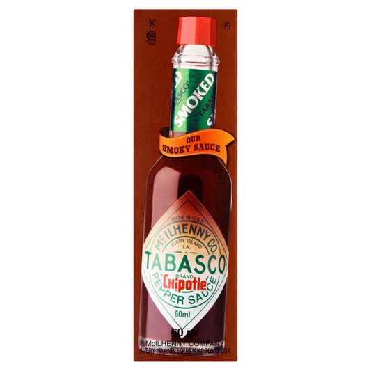 Tabasco Smoky Chipotle Hot Pepper Sauce 60ml