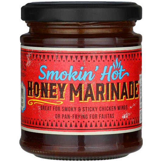 M&S Smokin Hot Honey Marinade 195g