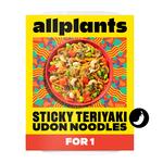 allplants Sticky Teriyaki Udon Noodles for 1