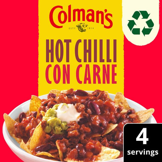 Colman's Hot Chilli Con Carne Recipe Mix 37g