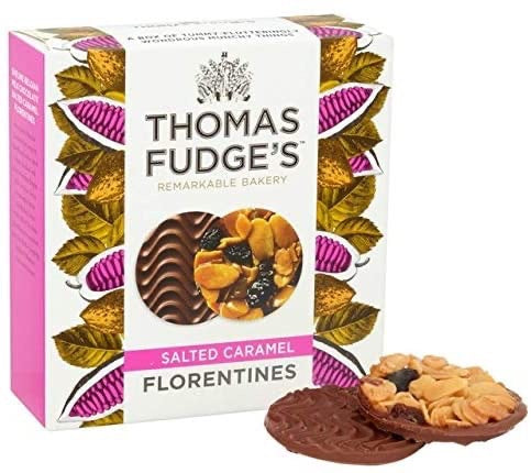 Thomas J Fudges Salted Caramel Florentines