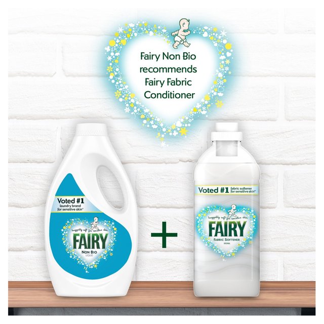 Fairy Non Bio Washing Liquid For Sensitive Skin 1.33L 38 Washes