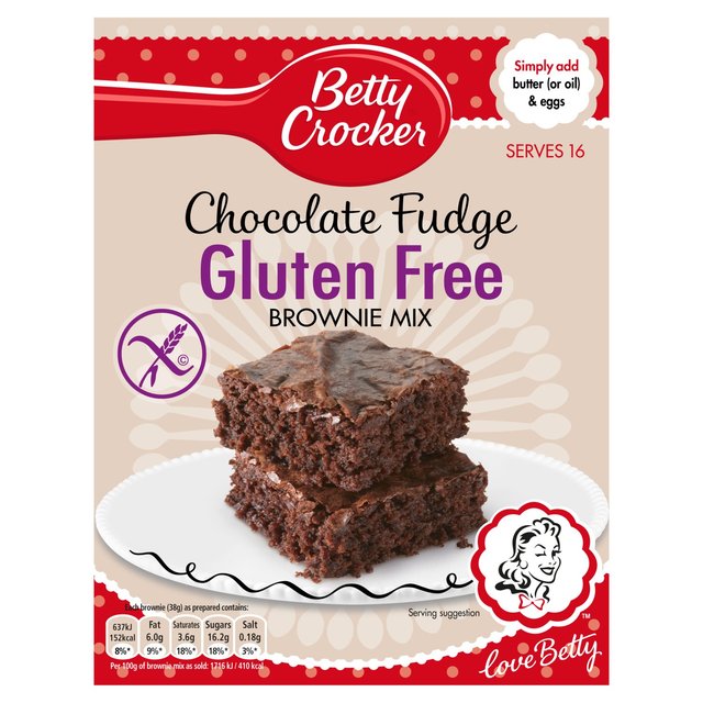 Betty Crocker Gluten Free Chocolate Fudge Brownie Mix 415g