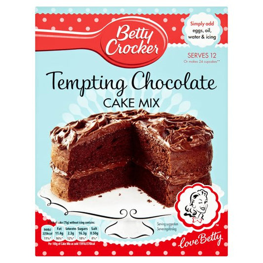 Betty Crocker Tempting Chocolate Cake Mix 425g