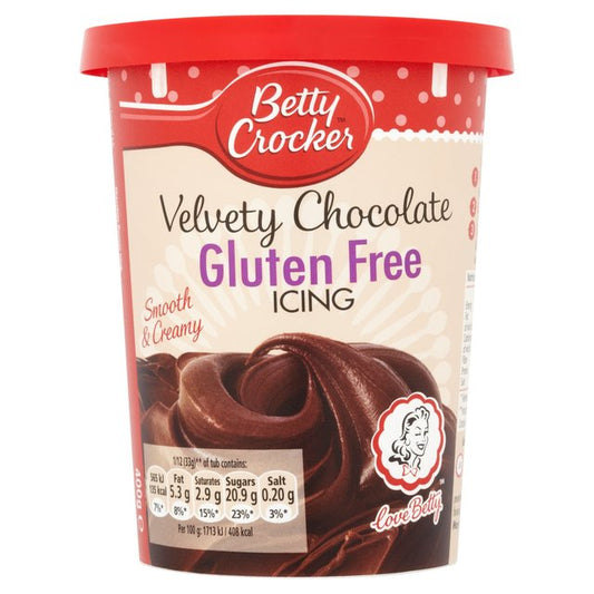 Betty Crocker Velvety Chocolate Gluten Free Icing 400g
