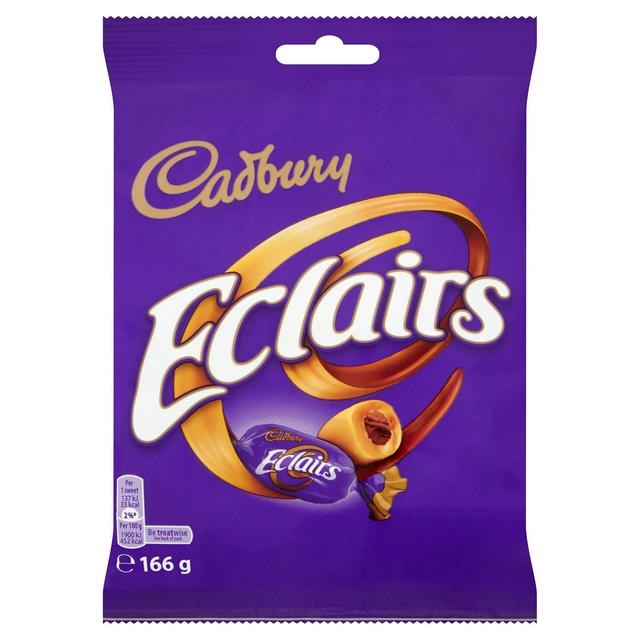 Cadbury Eclairs Chocolate Bag 166g