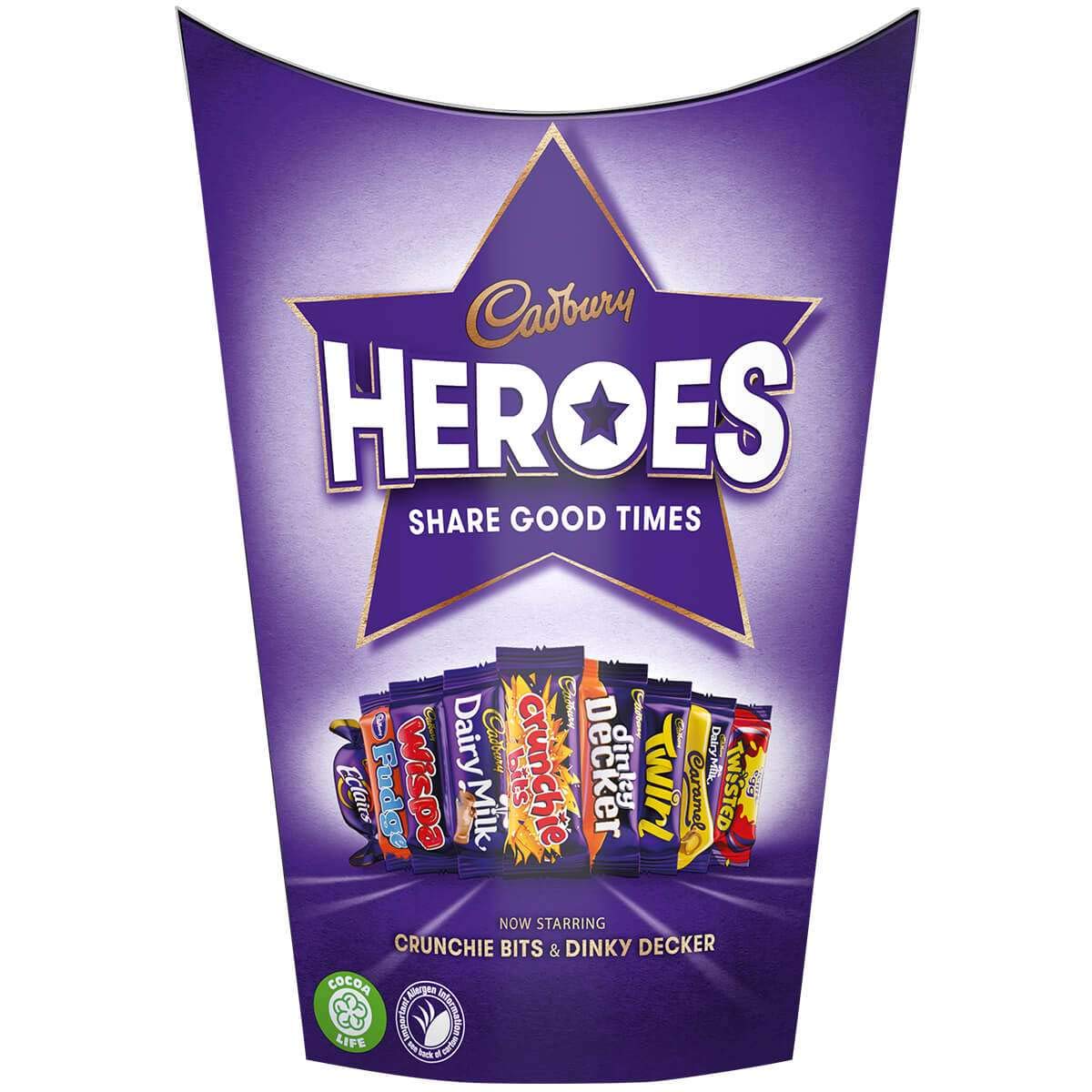 Cadbury Heroes Small Carton 185g