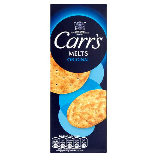 Carr's Original Melts 150G