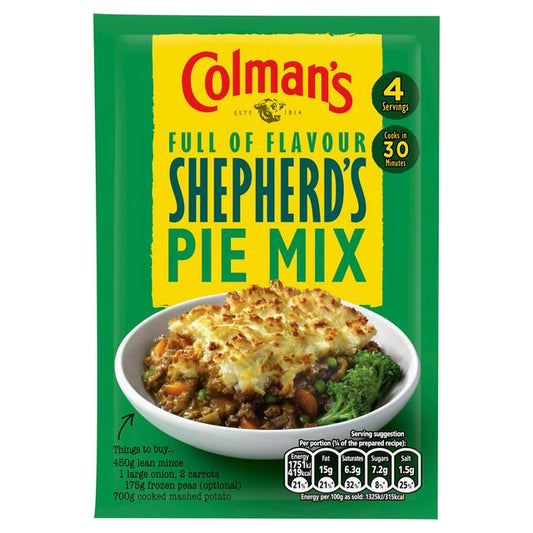 Colman's Shepherd's Pie Recipe Mix 50g