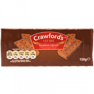 Crawford's Bourbon Creams 150g