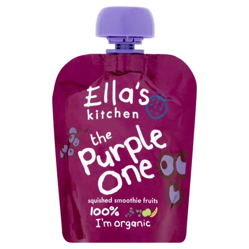 Ella's Kitchen The Purple One Squished Smoothie Fruits 90g