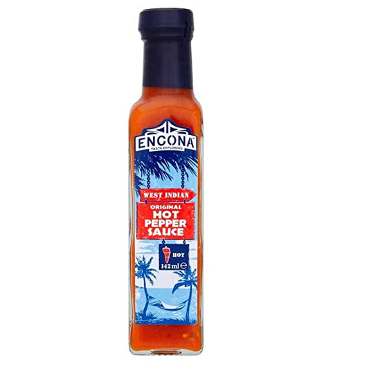 Encona West Indian Original Hot Pepper Sauce 142ml