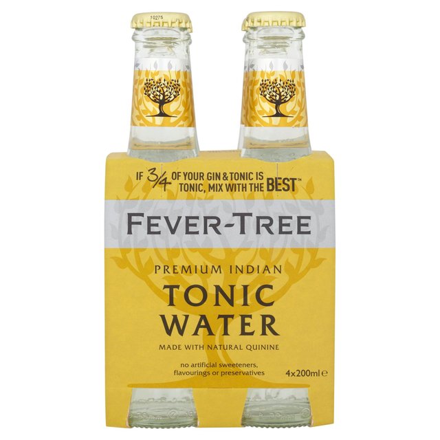 Fever-Tree Premium Indian Tonic Water 4 x 200ml