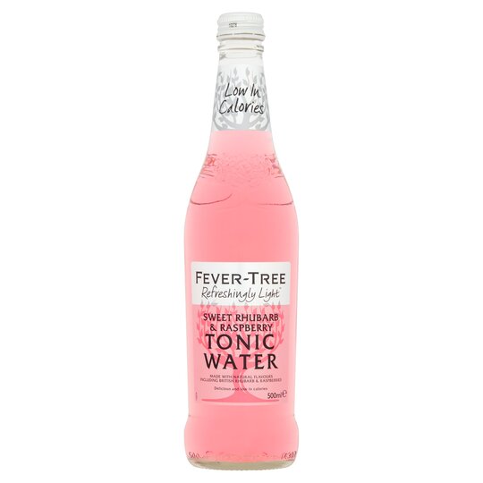Fever-Tree Rhubarb & Raspberry Tonic Water 500ml
