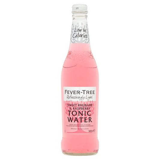 Fever-Tree Rhubarb & Raspberry Tonic Water 500ml