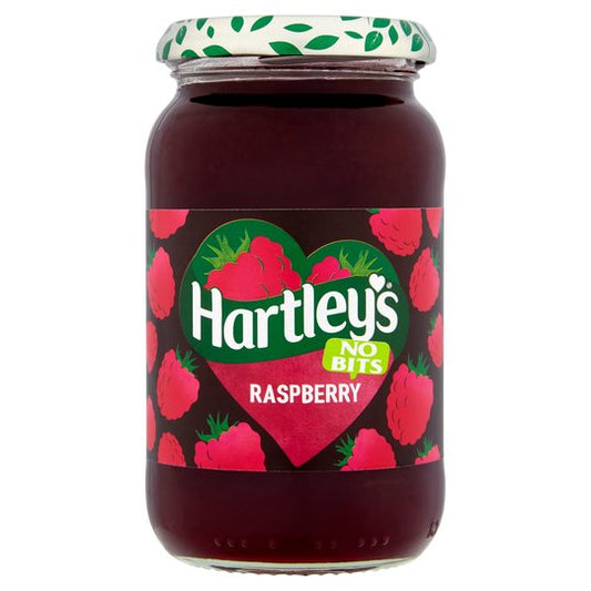 Hartley's No Bits Raspberry Jam 454g