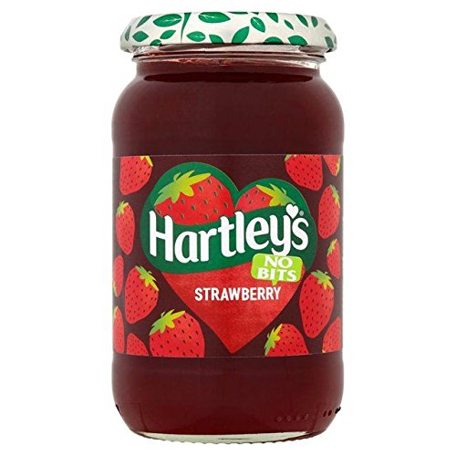 Hartley's No Bits Strawberry Jam 454g