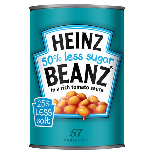 Heinz Beanz 50% Less Sugar 415g