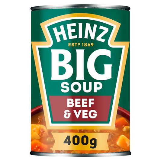 Heinz Big Soup Beef & Veg 400g