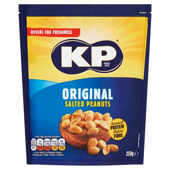 KP Original Salted Peanuts 100g