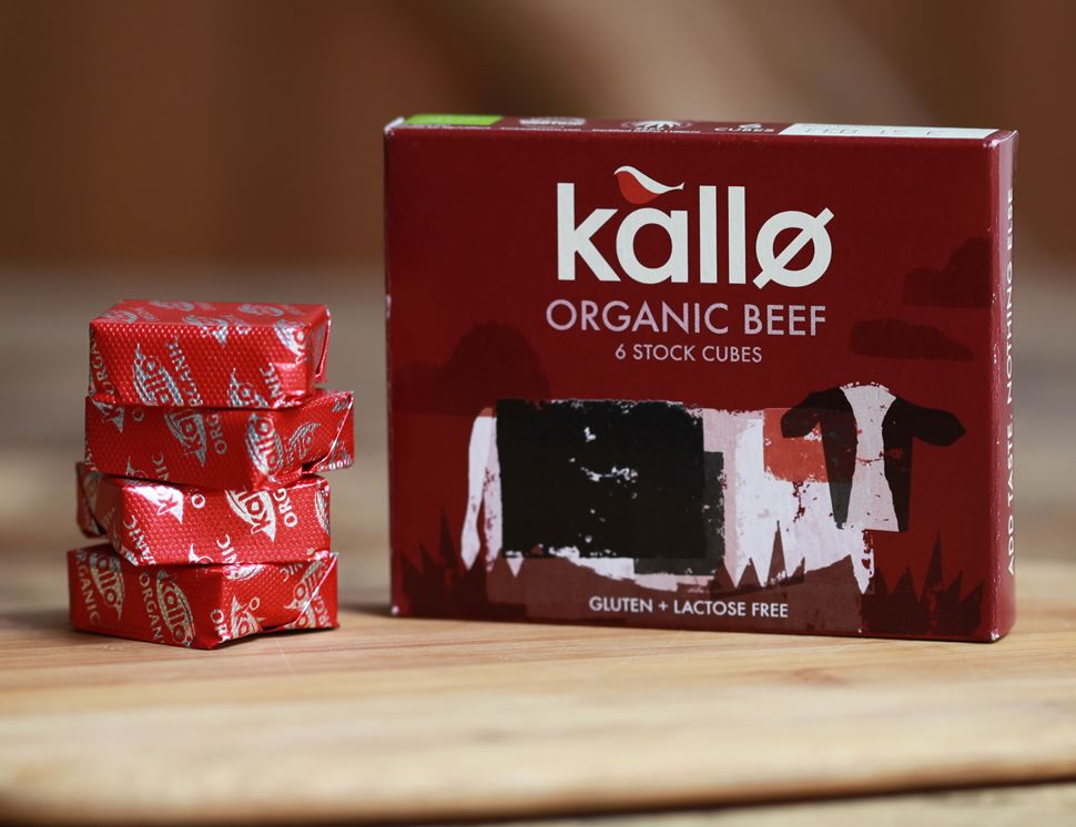 Kallo Foods Organic Beef Stock Cubes 72G