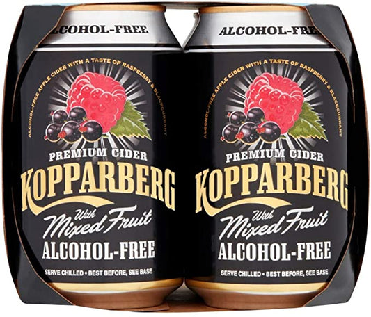 Kopparberg Alchool Free Mixed Fruit 330mlx4