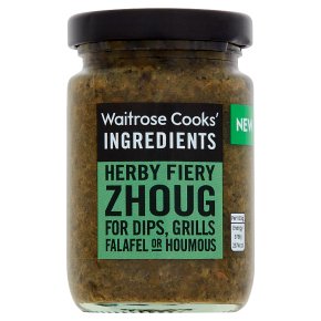 Waitrose Herby Fiery Zhoug 95g