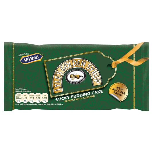 McVities Lyle's Golden Syrup Sticky Pudding Cake