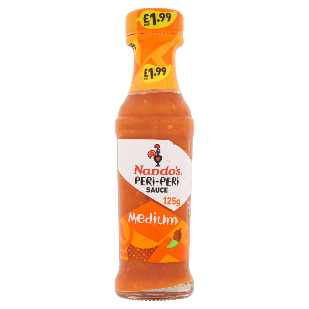 Nando's Peri-Peri Sauce Medium PMP 125g – The English Grocer