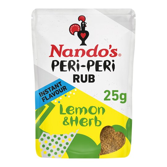 Nando's Peri Peri Rub Lemon & Herb 25G