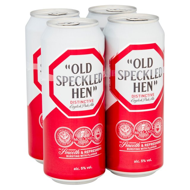 Old Speckled Hen Crafted Fine Ale 4 x 500ml