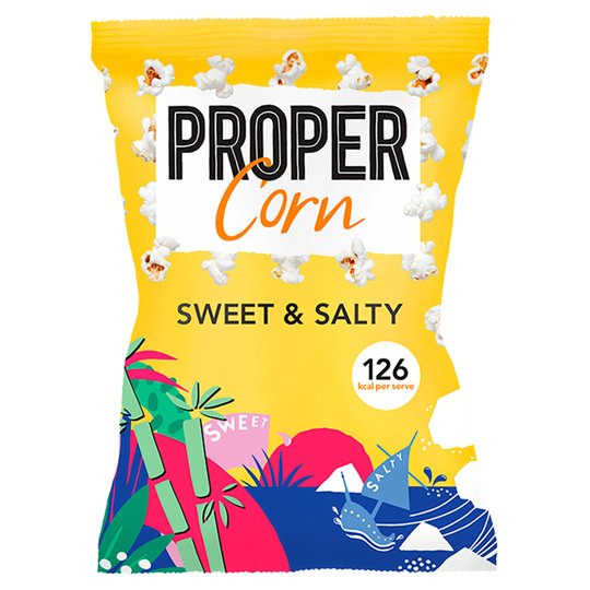 PROPERCORN Sweet & Salty Sharing Popcorn 90g